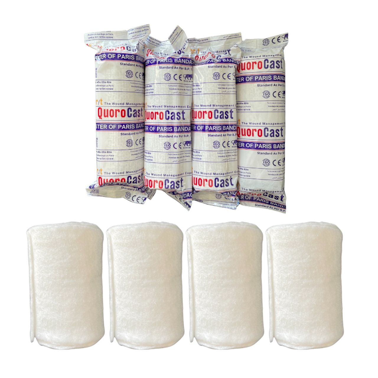 Medical Pop Bandage Plaster of Paris Orthopedic Cast Bandage