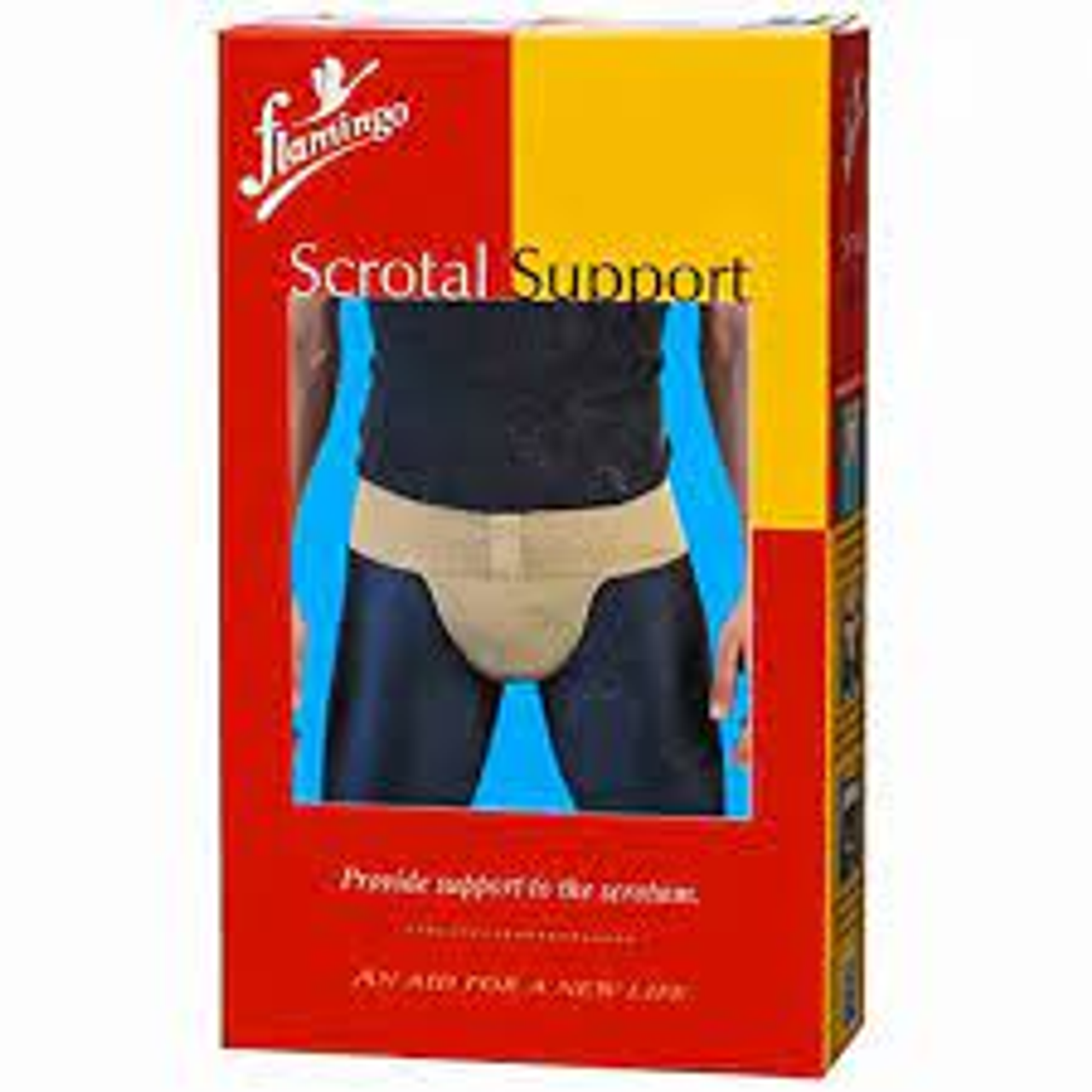 Scrotal Support - made from breathable Elastic Fabric Orthotix