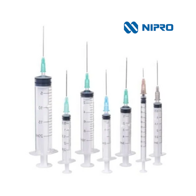 Single use syringe with needle- 2.5ml (Box of 100)