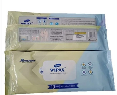 Dignity Wipax Body  Wipes 32x32 cm (Pack of 5)