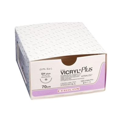 Vicryl Plus Absorbable Surgical Suture (2-0) (70 cm) VP2341