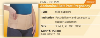Abdominal Belt Post Pregnancy
