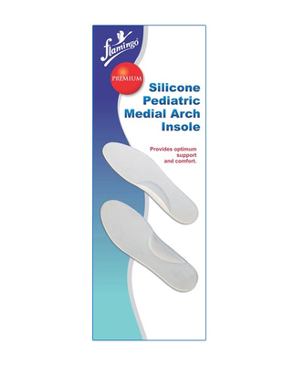 Silicone Pediatric Medial Arch Insole (Pair)