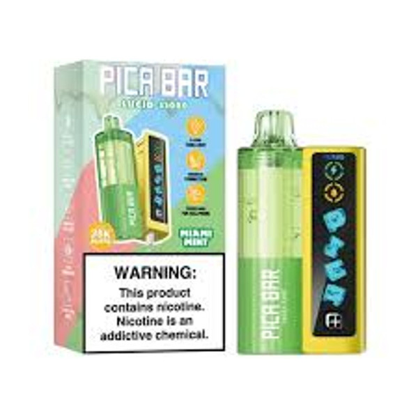 PICA BAR LUCID Cool Mint Breeze disposable vape 35K puffs