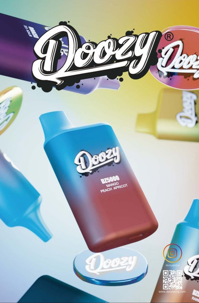 Doozy DZ5000 10ML 5% nicotine powered by MR. FOG disposable vape