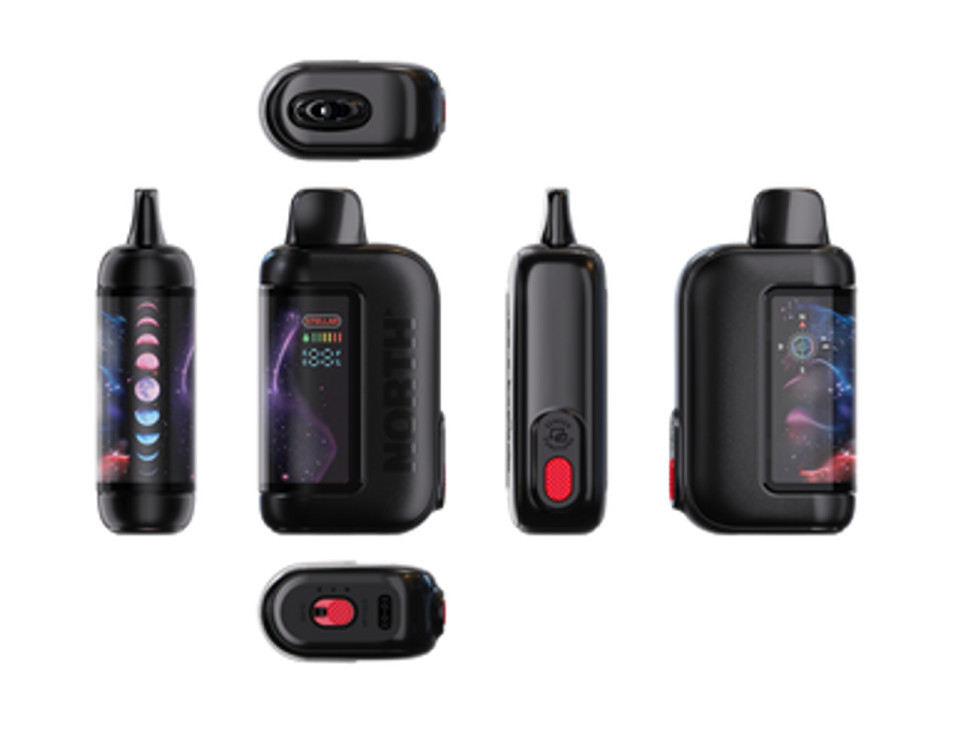 High-capacity 40K puff North Stellar Dark Moon nicotine salt vape