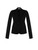 Zwarte blazer.
Verkrijgbaar van maat 40 tot en met maat 48.
Ook verkrijgbaar in kleur cappuccino.