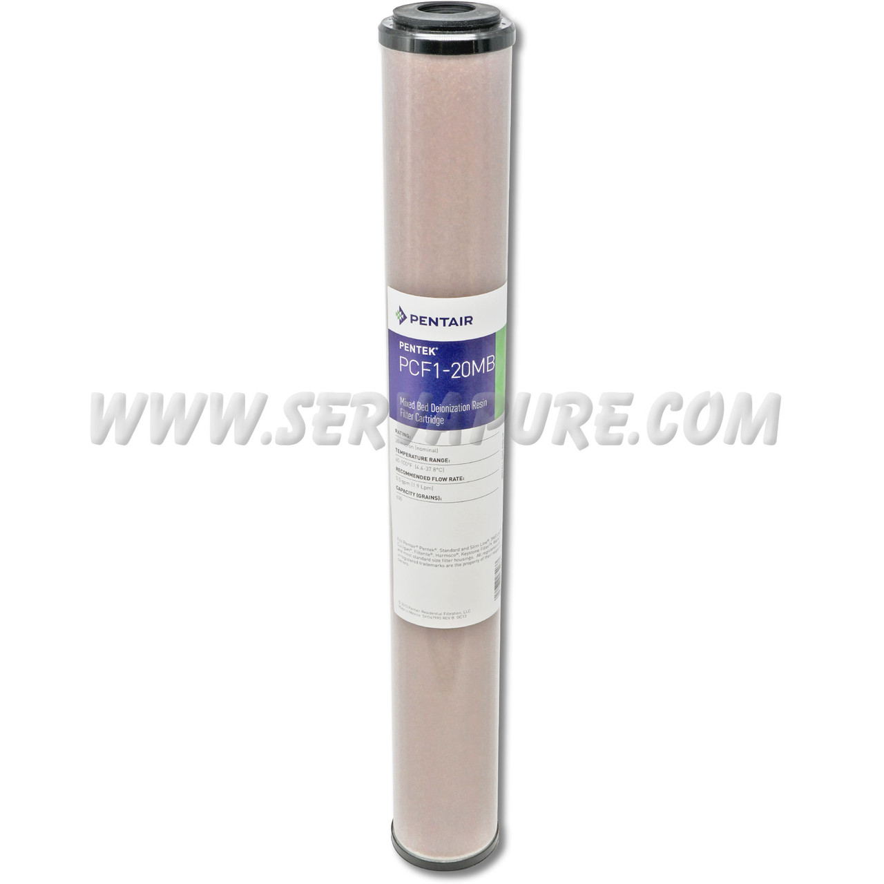 Pentek 155274, PCF1-20MB FDA DI Resin, 2.5