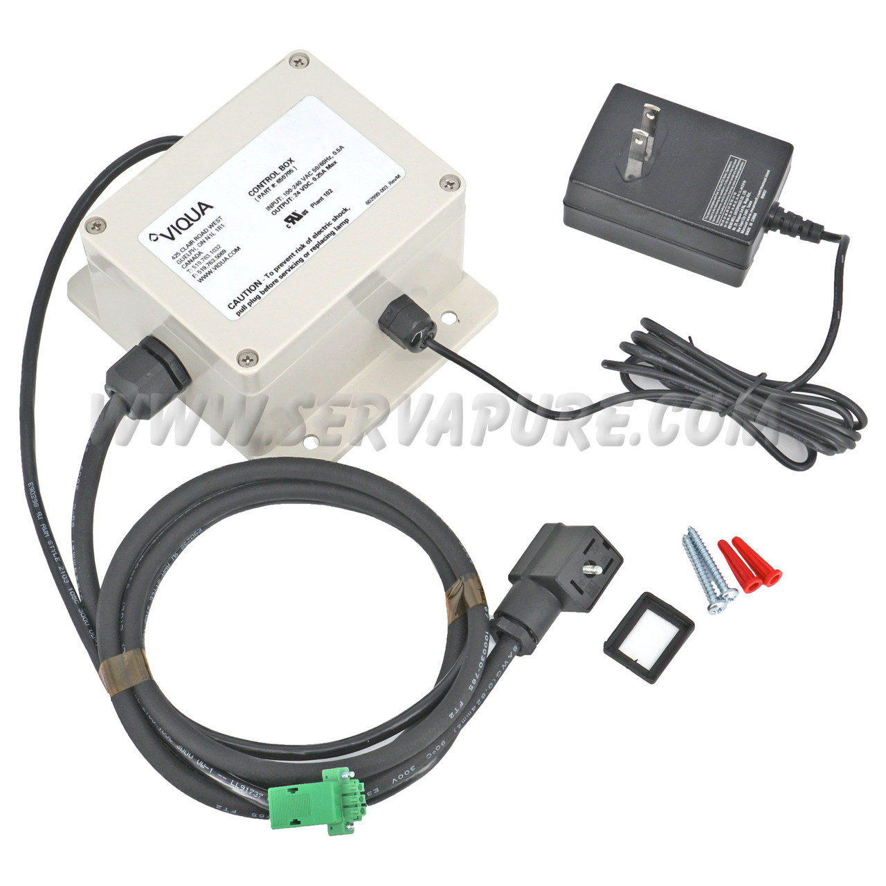 Trojan 650705 Solenoid/Remote Alarm Junction Box | Serv-A-Pure