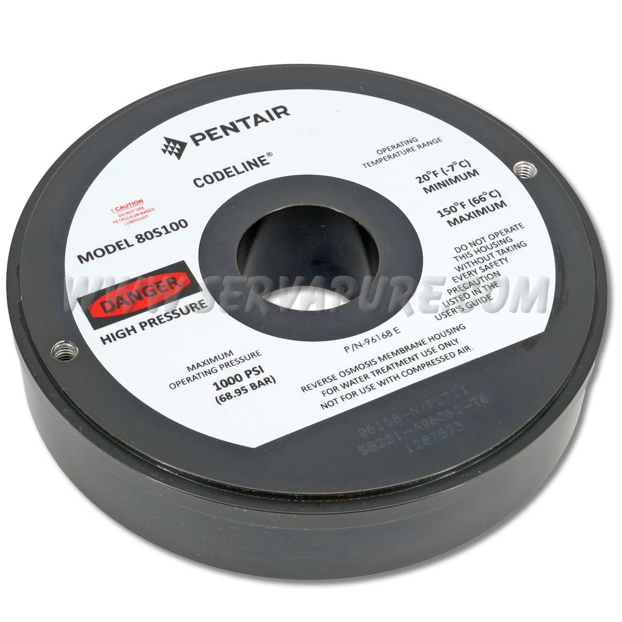 Codeline 96158 Bearing Plate for 80S Codeline Membrane Vessels