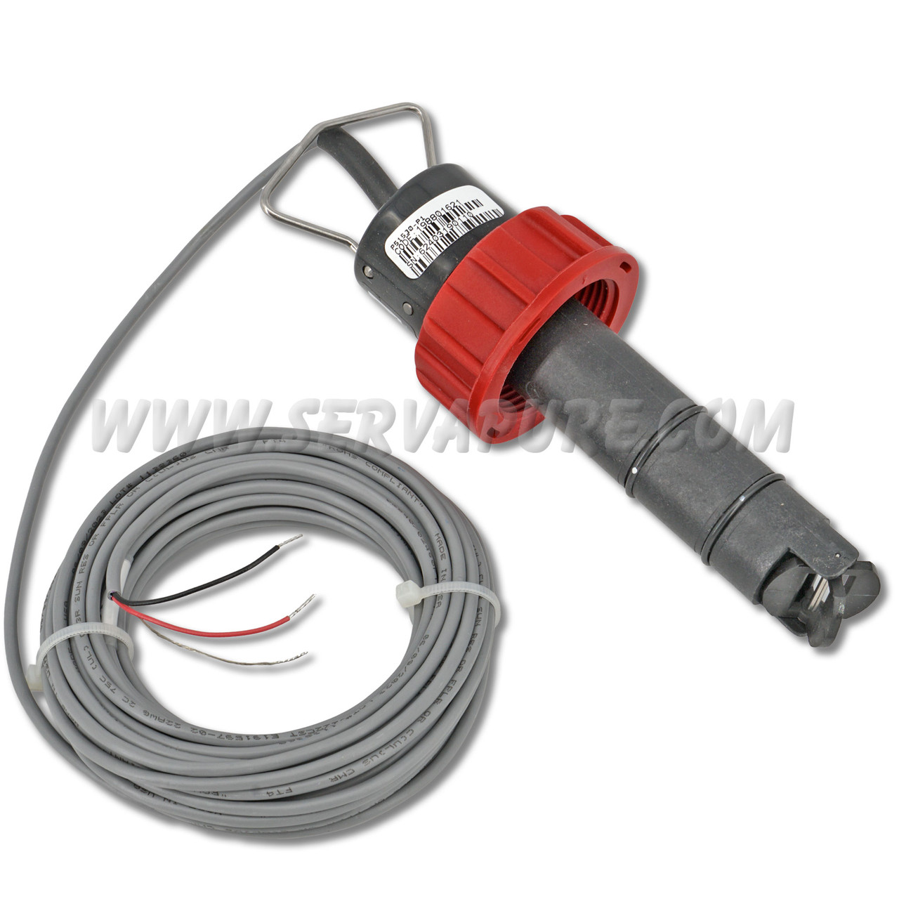 GF Signet P51530-P1 515 Rotor-X Paddlewheel Flow Sensor, Black