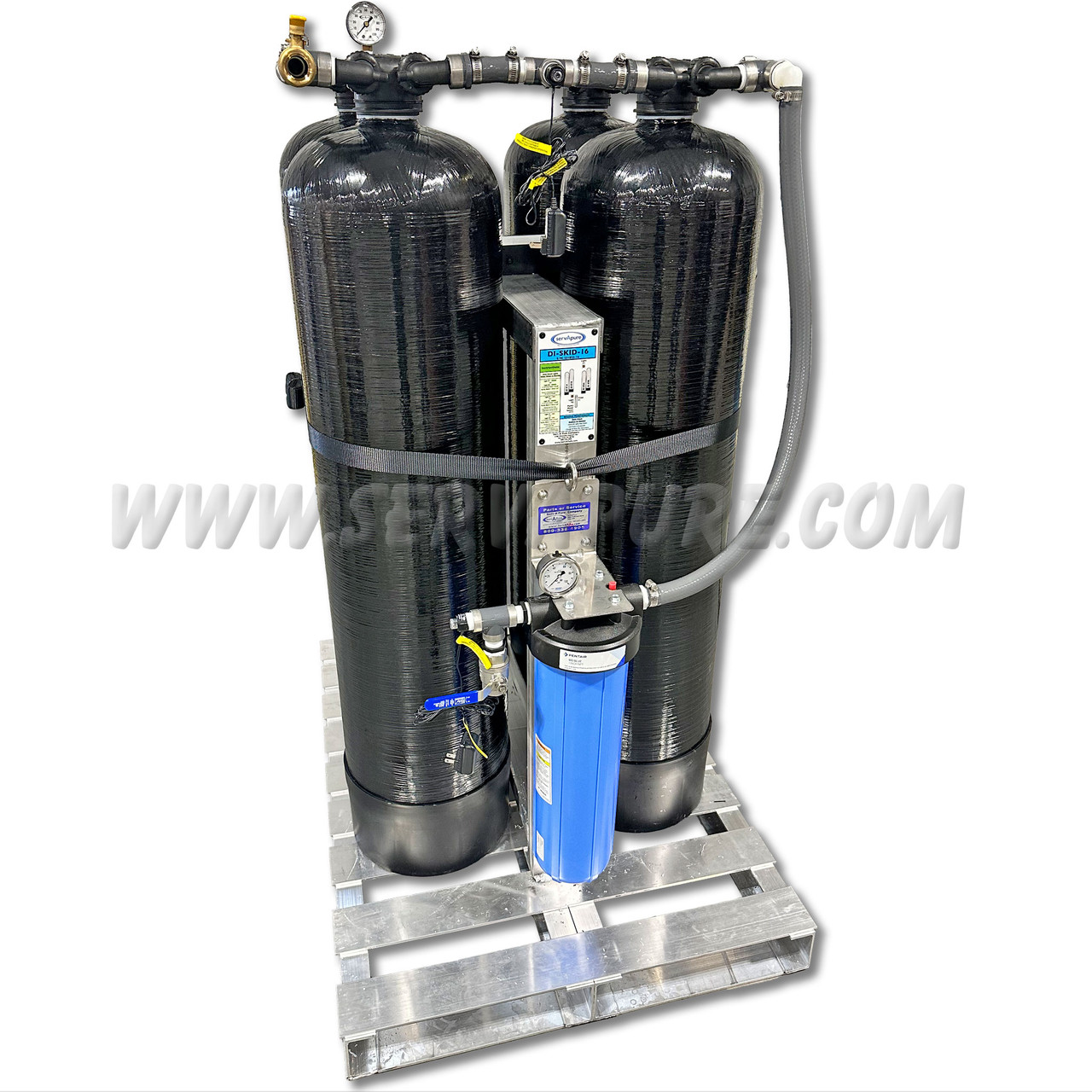 Serv-A-Pure DI-SKID-16, Portable DI System | Serv-A-Pure