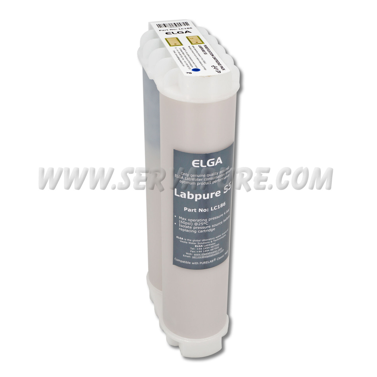 Elga LC186, Labpure S5 Purification Cartridge | Serv-A-Pure