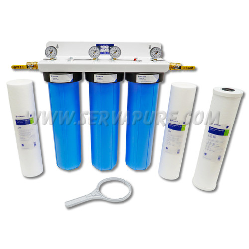 Serv-A-Pure 73113S, Whole House Sediment/Sediment/Taste & Odor System