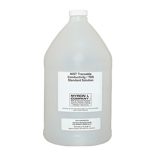 Myron L 442-30 Conductivity/TDS Standard Solution, Gallon Bottle (128 Oz)