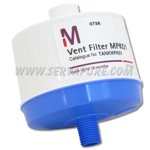 MilliporeSigma TANKMPK01, Vent Filter for PE Tank (Type 2 Water)
