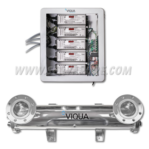 Viqua SHFM-290 High Flow UV Unit, 290 GPM with UV Sensor