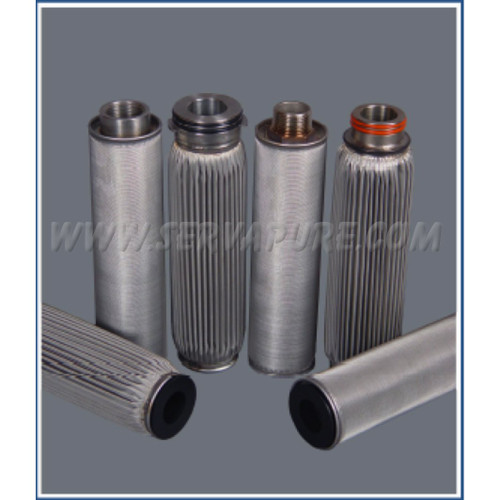 Stainless Steel Pleated Cartridge, 316 SS, 30 Inch Length Stainless Steel Pleated Cartridge, 316 SS, 30 Inch Length
