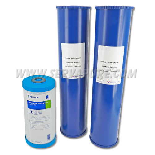 Serv-A-Pure SFP-303, Micropak BB High Purity 3-Stage Replacement Filter Pack, (1) 355752, (2) AF-20-4010-BB