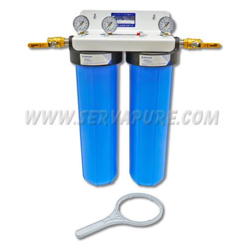 Serv-A-Pure 72000S, Empty Two Filter Housing Assembly, No Filter Included