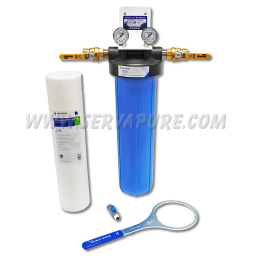 Serv-A-Pure 71100P, Professional Grade Whole House Sediment Removal Filter System