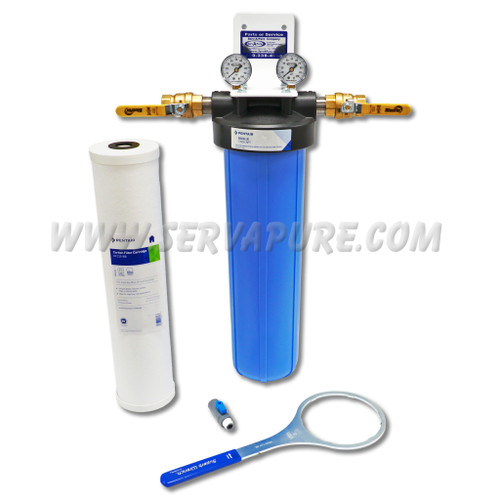 Serv-A-Pure 71300P, Professional Grade Whole House Taste & Odor Removal Filter System