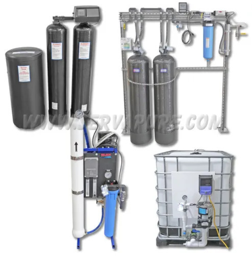 Complete RODI water treatment system setup