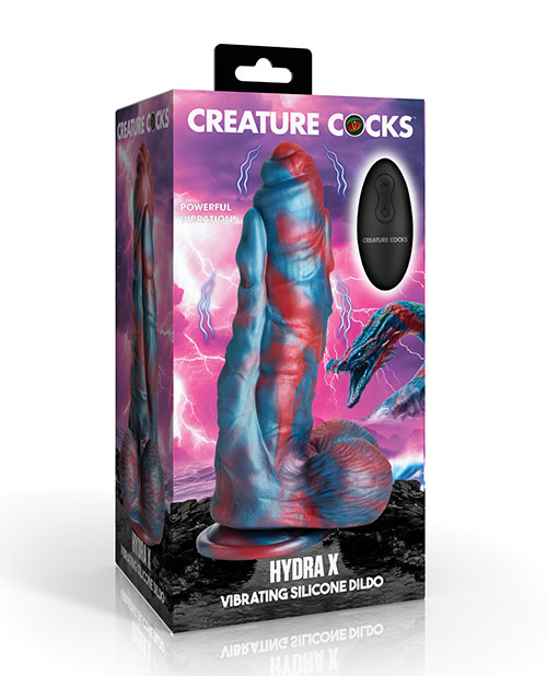 Creature Cocks Hydra Vibrating Silicone Dildo - Pleasure Superstore