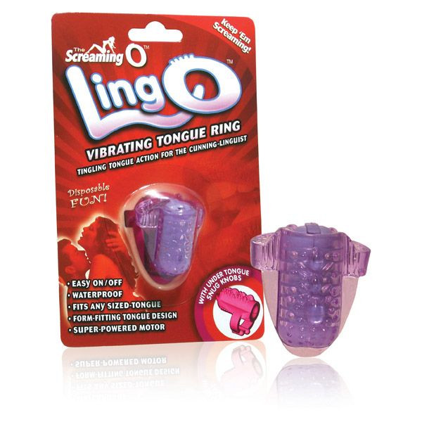 disposable vibrating ring Tongue Dinger Disposable Vibrating Tongue Ring main image 1