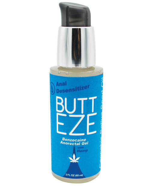Butt Eze Desensitizing Lubricant With Hemp Seed Oil - 2 oz - Pleasure  Superstore