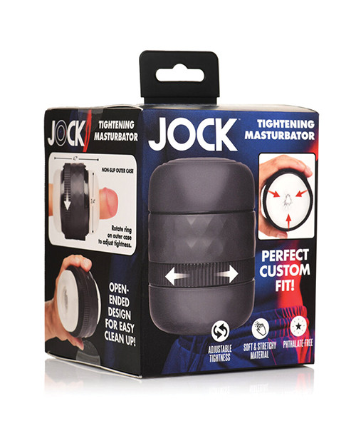 ky lubricating jelly how to use Curve Toys Jock Squeezable Tunnel Double Masturbator