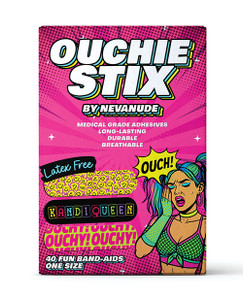 Neva Nude Plur Vibes Ouchie Stix Bandages Pack of 40
