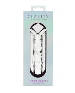 Clarity Glass Dildo - Hera's Caress