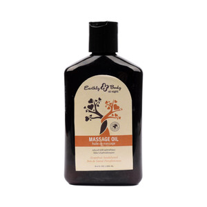 Earthly Body At Night Aphrodisiac Massage Oil Grapefruit Sandalwood 8.4 oz.