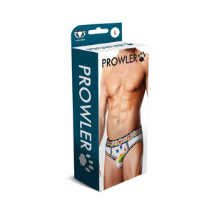 Prowler Oversized Paw Open Brief White L