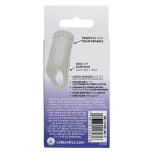 Basic Essentials Liquid Silicone Stimulation Enhancer - Clear