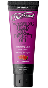 Goodhead - Warming Head Oral Delight Gel - Watermelon - 4 Fl Oz Bulk