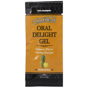 Goodhead - Oral Delight Gel Pineapple 0.24 Oz Bulk