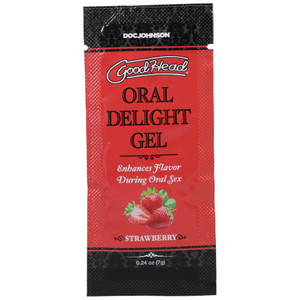 Goodhead Oral Delight Gel Strawberry 0.24 Oz Bulk