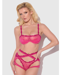 Yvone Lace Bra w/Removable Straps