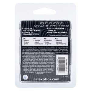 Alpha Liquid Silicone Crazy 8 Party Ring