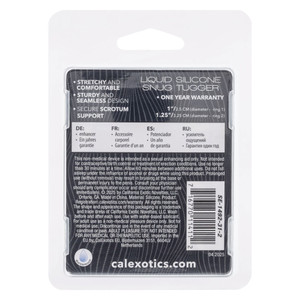 Alpha Liquid Silicone Snug Tugger - Black