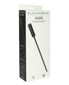 ElectraStim Silicone Noir Flexible Electro Sound - 7 mm