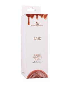 Intimate Enhancements Ease Throat Relaxing Spray - Salted Caramel 2 oz