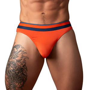 Male Power Soo Comfy Thong Orange L/XL