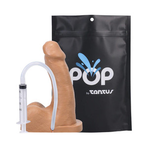 Tantus POP n'' Play Squirting Packer Honey (Bag)