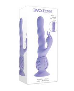 Evolved Wiggly Bunny - Purple