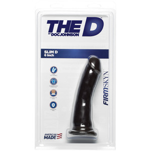 The D Slim D 6.5" Firmskyn Chocolate