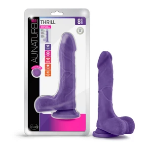 Au Naturel Bold Thrill 8.5" Dildo Purple