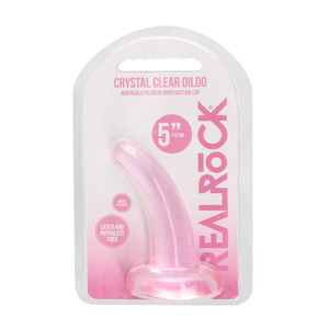 Non Realistic Dildo With Suction Cup 4.5" Pink